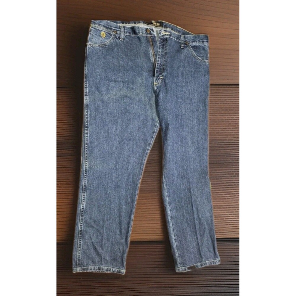 Wrangler George Strait Collection Jeans Men’s 40x30 Cowboy Rodeo Ranch Blue